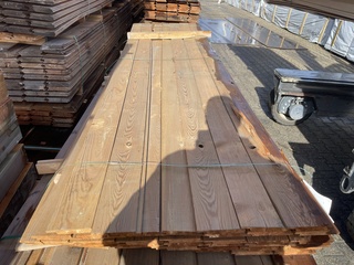 Ca. 40x Thermo Vuren Channelsiding, 18x142mm, lengte 360cm